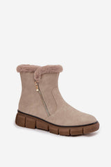 Snow boots model 220530 Step in style