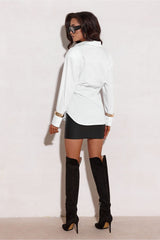 Long sleeve shirt model 220908 Roco Fashion