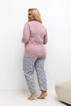  Plus Size Pajamas model 221196 Forever Pink 