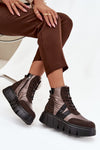 Platform boots model 222521 Step in style