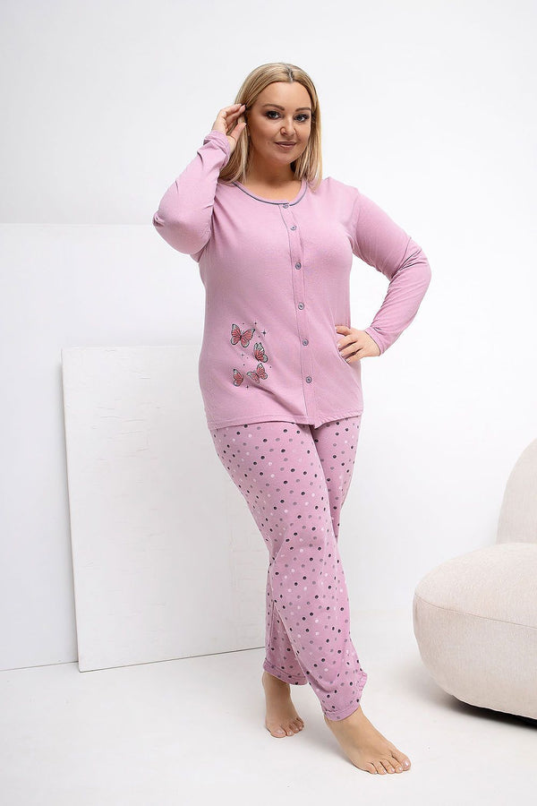  Plus Size Pajamas model 223304 Forever Pink 