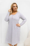  Plus Size Nightgown model 223309 Forever Pink 