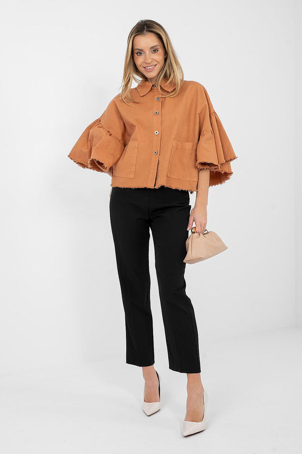  Denim jacket model 223785 Rue Paris 