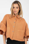  Denim jacket model 223785 Rue Paris 