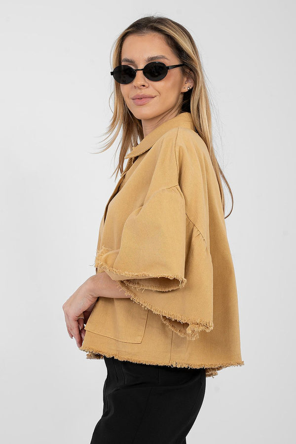  Denim jacket model 223787 Rue Paris 