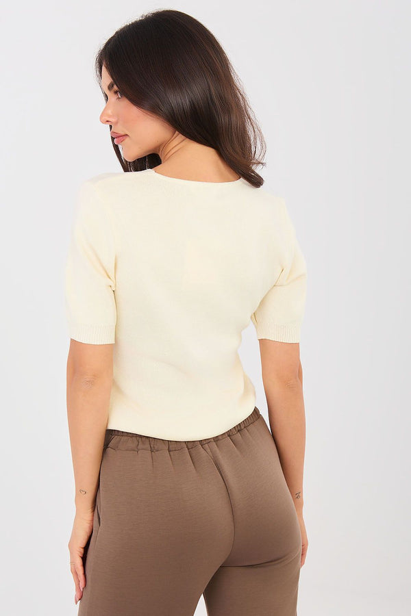  Short sleeve sweater model 224001 Factory Price 