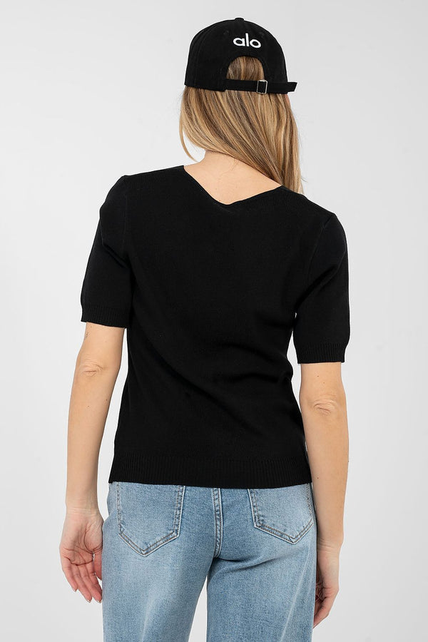  Short sleeve sweater model 223999 Factory Price 