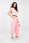 corduroy trousers model 224383 Italy Moda