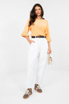 corduroy trousers model 224384 Italy Moda