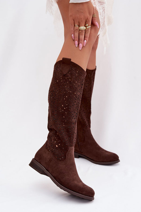 Open-work Boots model 224441 Step in style