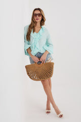Long sleeve shirt model 225517 Italy Moda