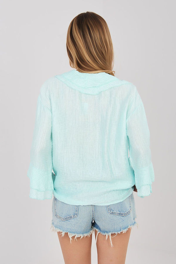 Long sleeve shirt model 225517 Italy Moda