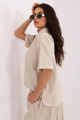 Short sleeve shirt model 226019 Italy Moda