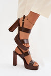 Heel sandals model 226115 Step in style