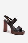 Heel sandals model 226116 Step in style