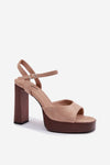 Heel sandals model 226117 Step in style