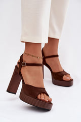 Heel sandals model 226119 Step in style