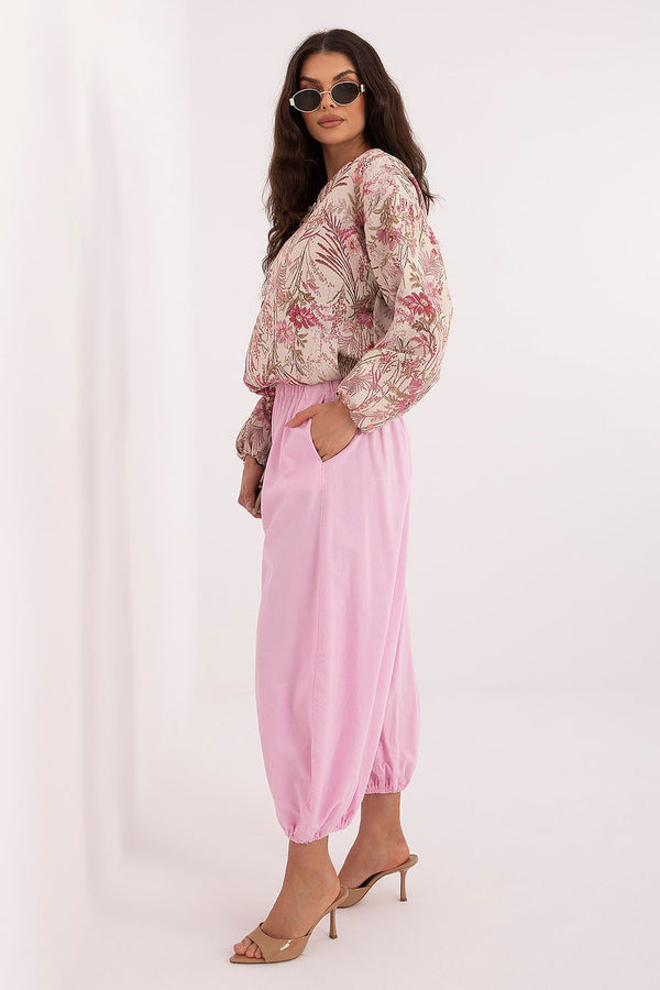 corduroy trousers model 226235 Italy Moda