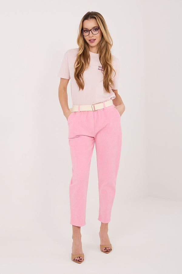corduroy trousers model 226480 Italy Moda