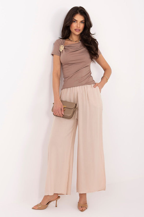 Women trousers model 226645 Italy Moda