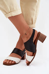Heel sandals model 227912 Step in style