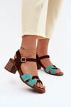 Heel sandals model 227911 Step in style