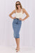 denim skirt model 228027 Factory Price
