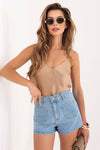Denim shorts model 228038 Factory Price
