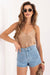 Denim shorts model 228038 Factory Price