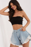 Denim shorts model 228039 Factory Price