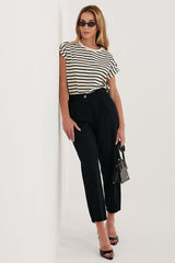 corduroy trousers model 228358 Rue Paris