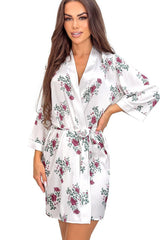 Short bathrobe model 228595 Donna