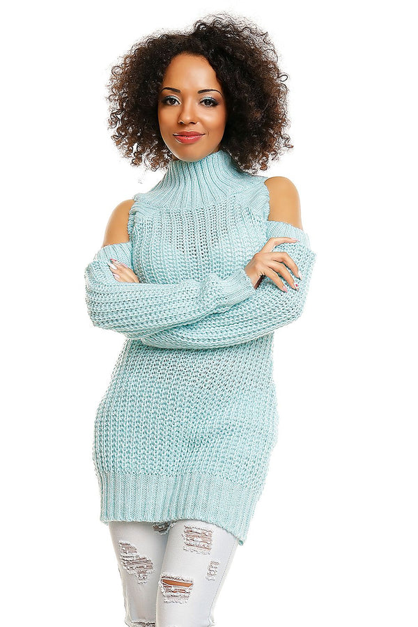 Hard-knitted jumper