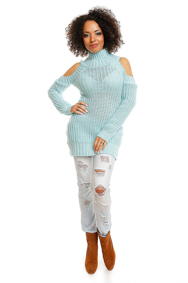 Hard-knitted jumper