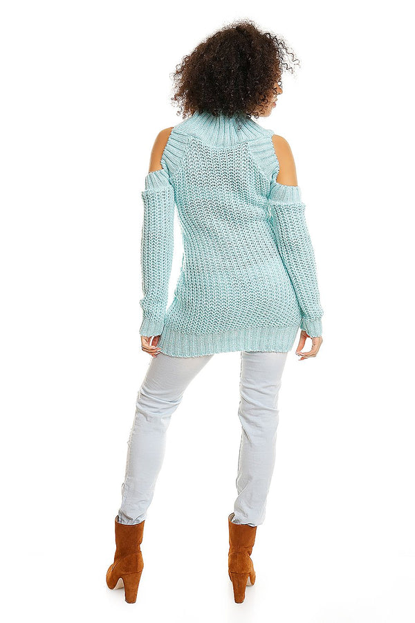Hard-knitted jumper