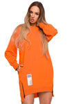 Dress Sukienka Model MOE676 Cukierkowy Róż -