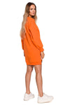 Dress Sukienka Model MOE676 Cukierkowy Róż -