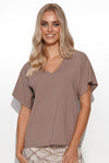  Blouse model 178565 Makadamia 