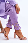 Sandaler med remmar