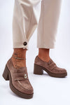 Chaussures basses à talons