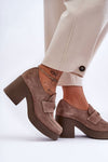 Chaussures basses à talons